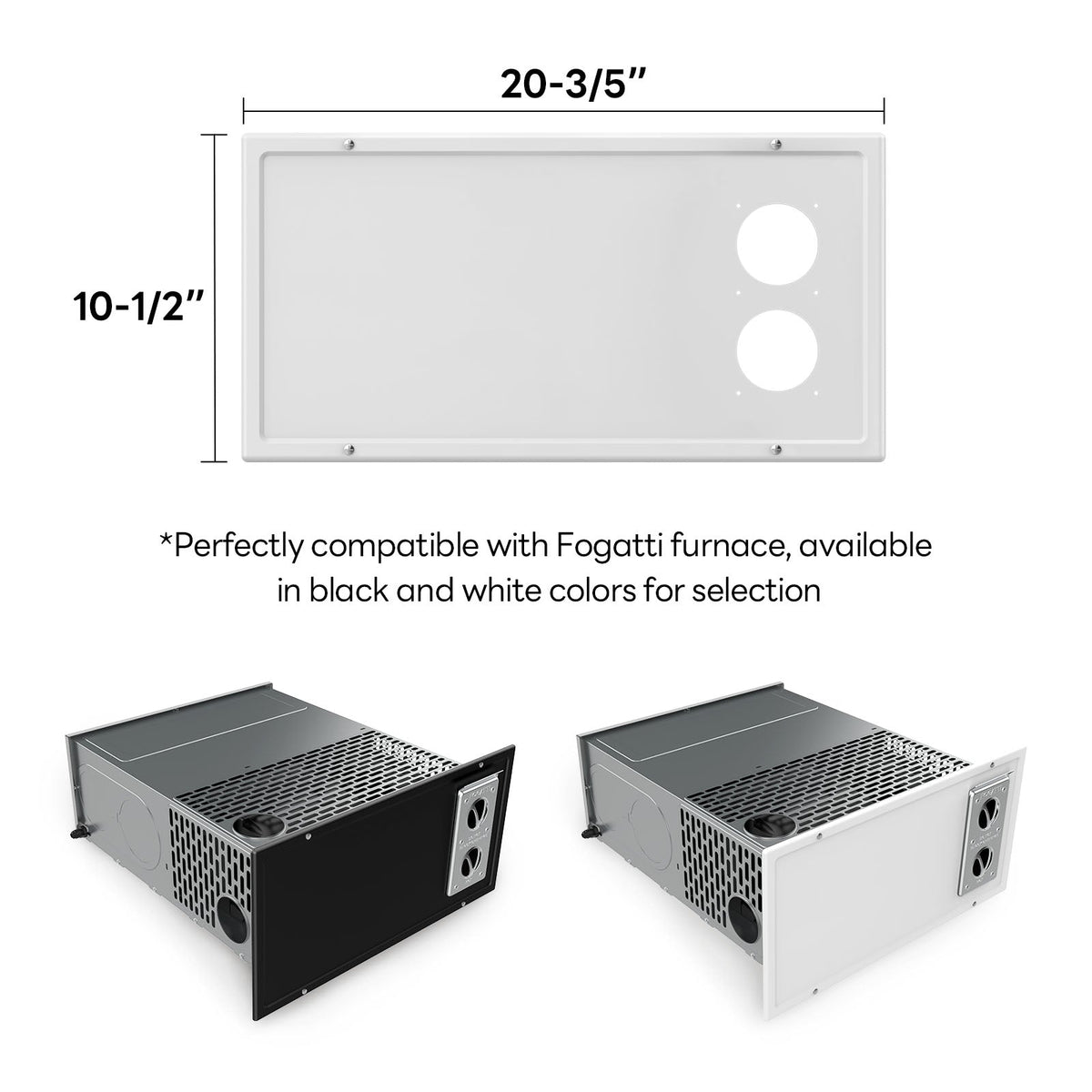 Fogatti RV Furnace Door
