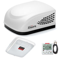 REFURBISHED - Fogatti InstaCool 13,500 BTU RV Rooftop Air Conditioner | Replaceable Ducted/Non-Ducted RV AC