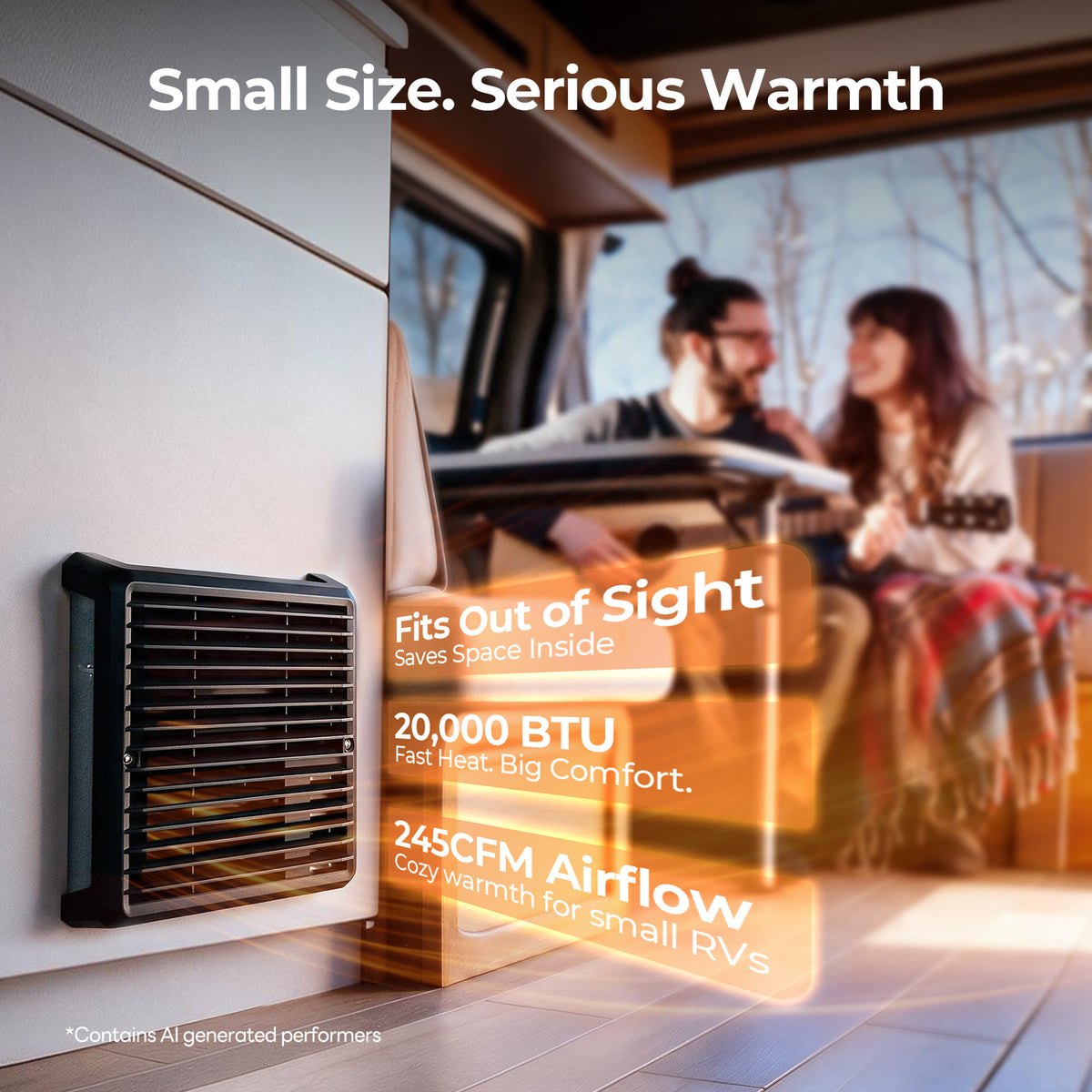 Fogatti InstaHeat 20K Compact RV Furnace