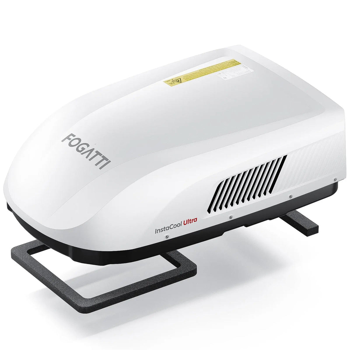 Fogatti InstaCool Ultra Rooftop RV Air Conditioner with Heat Pump | 16,000 BTU Cooling with 12,500 Heating | Non-Ducted