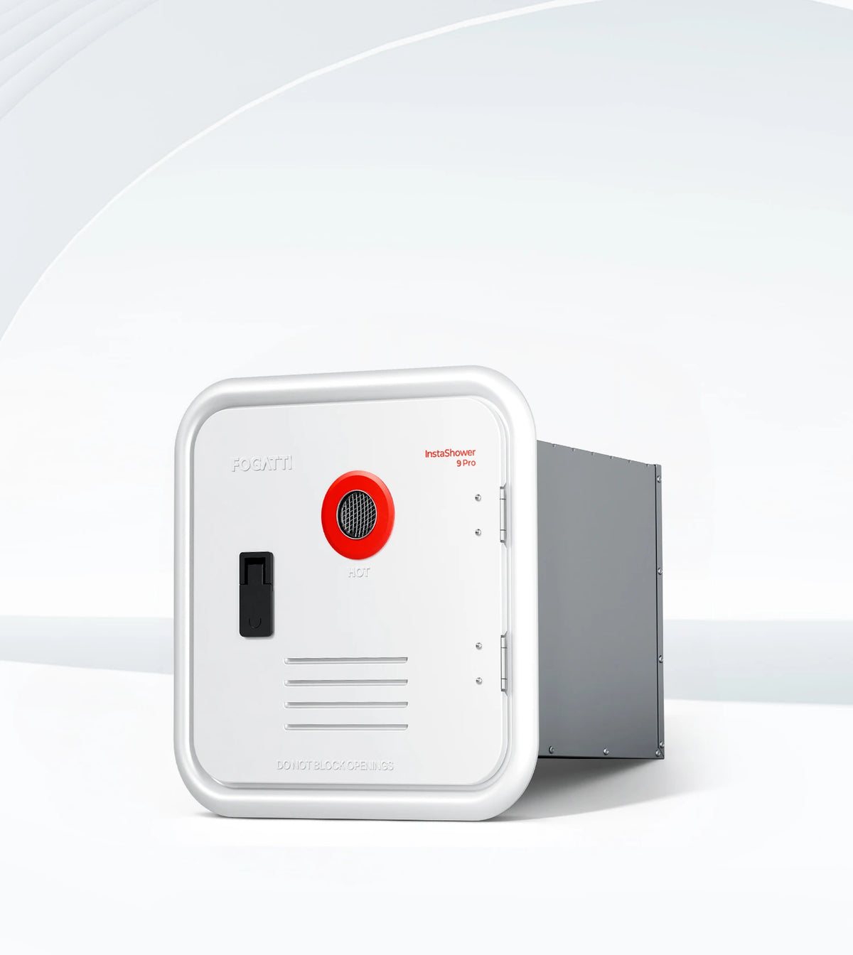 FOGATTI InstaShower 9 Pro tankless RV water heater for reliable hot water on the road
