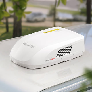 Fogatti InstaCool Ultra Rooftop RV Air Conditioner with Heat Pump | 16,000 BTU Cooling with 12,500 Heating | Non-Ducted