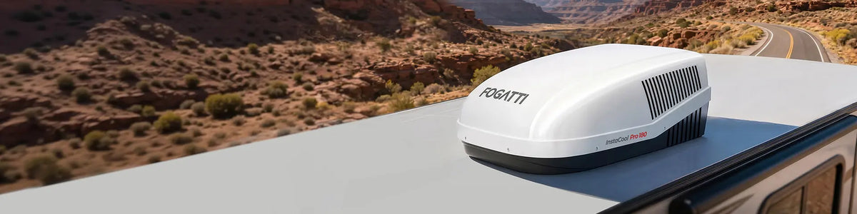Fogatti InstaCool Pro 18000 BTU RV rooftop air conditioner