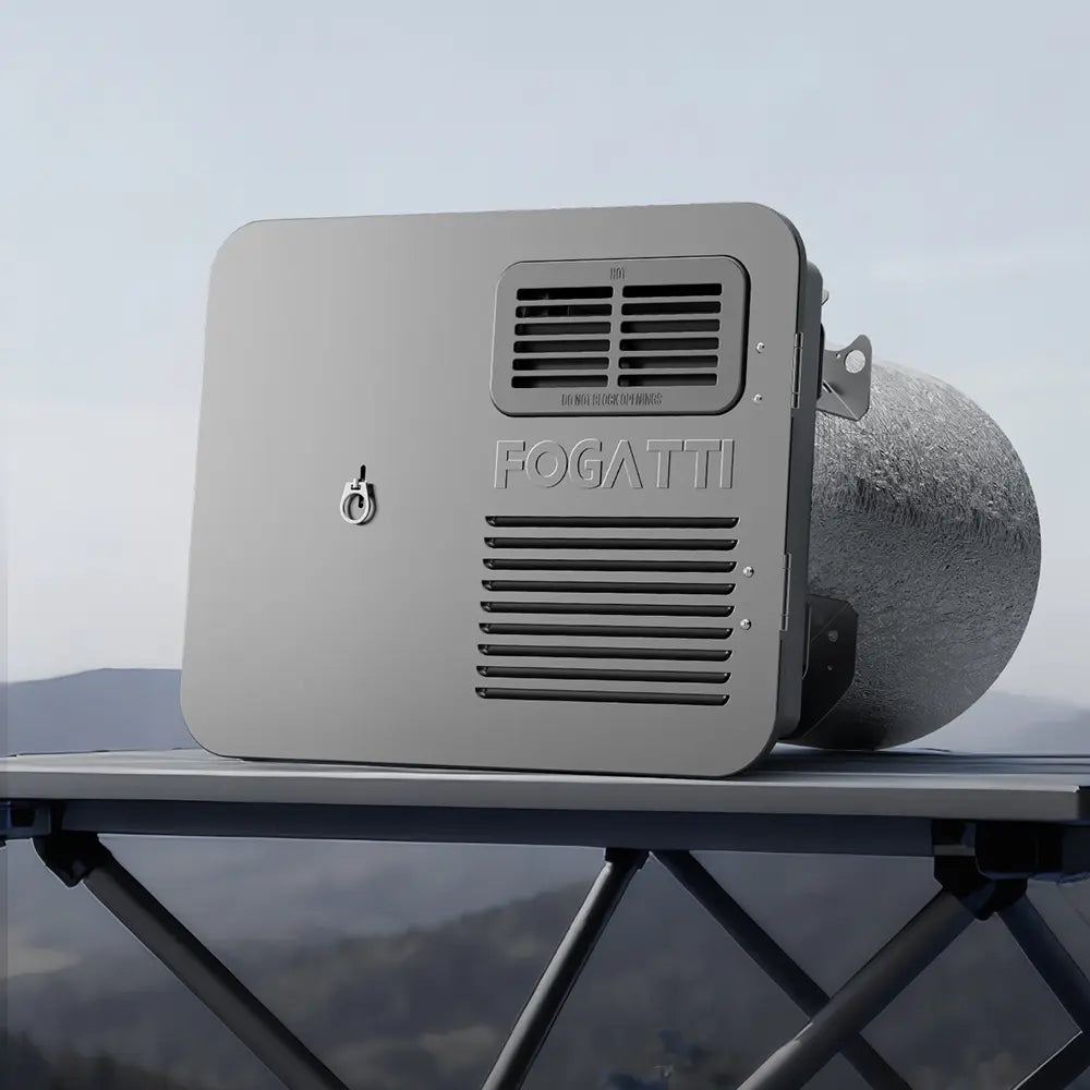 Fogatti traditional RV water heater with storage tank