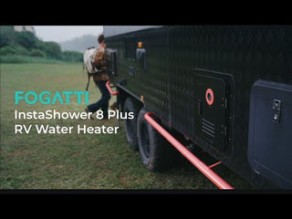 Fogatti InstaShower 8 Plus, 55,000 BTU RV Tankless Water Heater (Without Door)